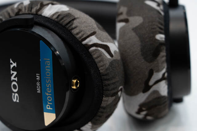 SONY MDR-M1Q의 이어패드에 대한 mimimamo의 대응
