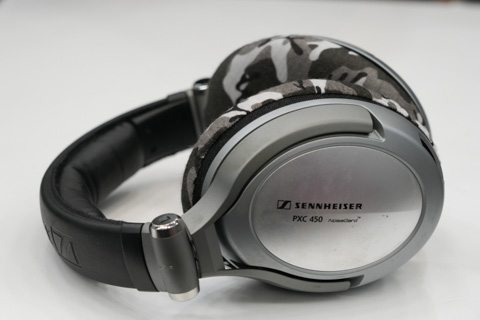 SENNHEISER PXC450의 이어패드에 대한 mimimamo의 대응