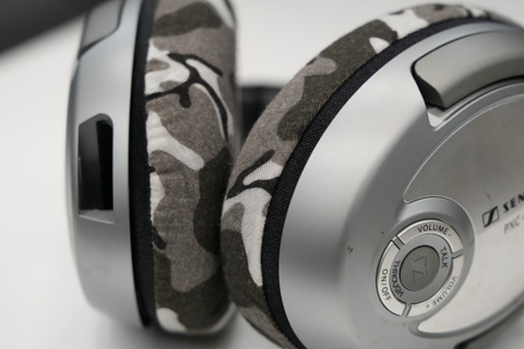 SENNHEISER PXC450의 이어패드에 대한 mimimamo의 대응