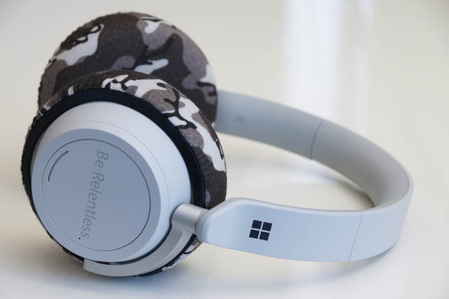 Microsoft Surface Headphones의 이어패드에 대한 mimimamo의 대응