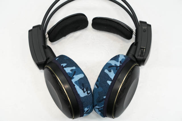 audio-technica ATH-DWL5500Rのイヤーパッド與mimimamo兼容
