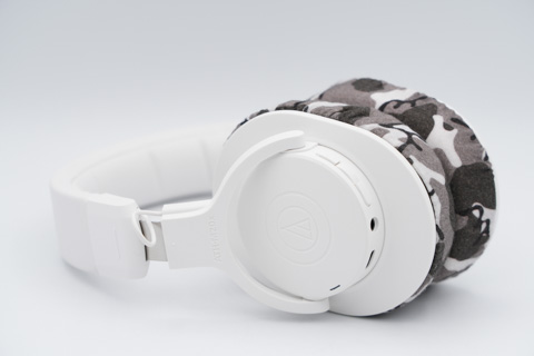 audio-technica ATH-M20xBTのイヤーパッド與mimimamo兼容