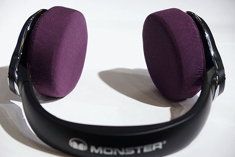 MONSTER ELEMENTS WIRELESS OVER-EARのイヤーパッド與mimimamo兼容
