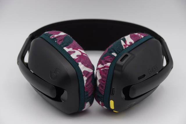 Logicool G435のイヤーパッド與mimimamo兼容

