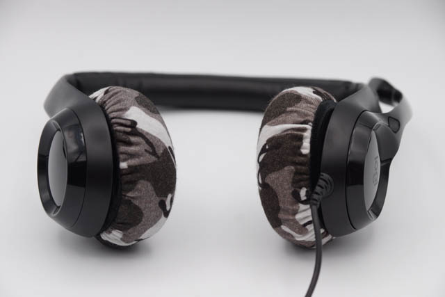 Logicool H390のイヤーパッド與mimimamo兼容
