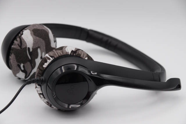 Logicool H390のイヤーパッド與mimimamo兼容
