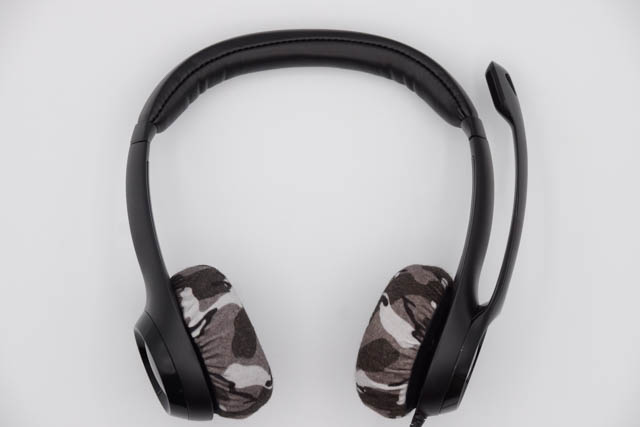 Logicool H390のイヤーパッド與mimimamo兼容
