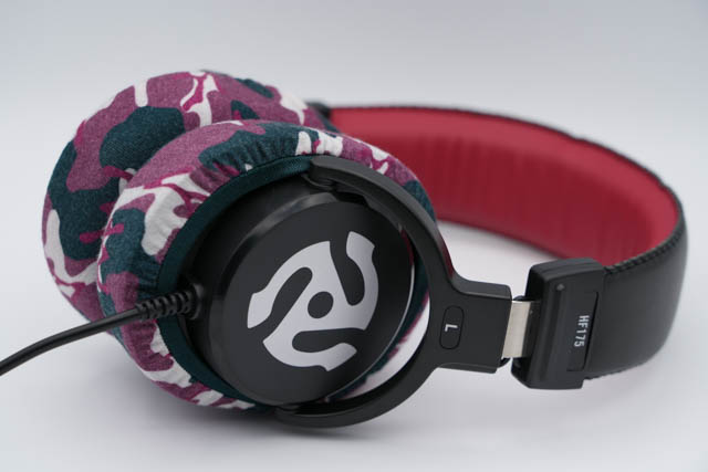 Numark HF175のイヤーパッド與mimimamo兼容