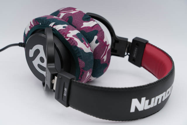 Numark HF175のイヤーパッド與mimimamo兼容