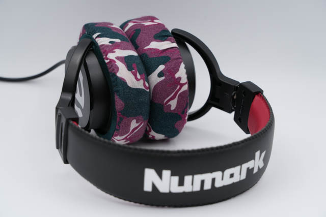 Numark HF175のイヤーパッド與mimimamo兼容