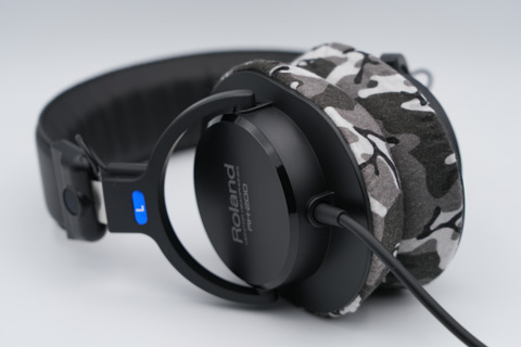 Roland RH-200のイヤーパッド與mimimamo兼容