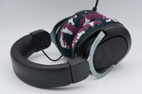 ASUS TUF GAMMING H3 Wirelessのイヤーパッド與mimimamo兼容